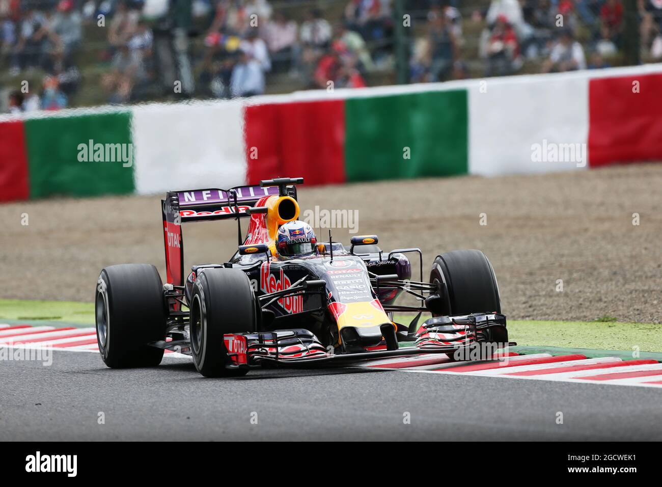 Daniel Ricciardo (AUS) Red Bull Racing RB11. Grand Prix japonais, samedi 26 septembre 2015.. Suzuka, Japon. Banque D'Images