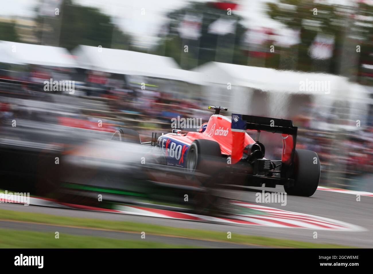 Alexander Rossi (USA) Manor Marussia F1 Team. Grand Prix japonais, samedi 26 septembre 2015.. Suzuka, Japon. Banque D'Images