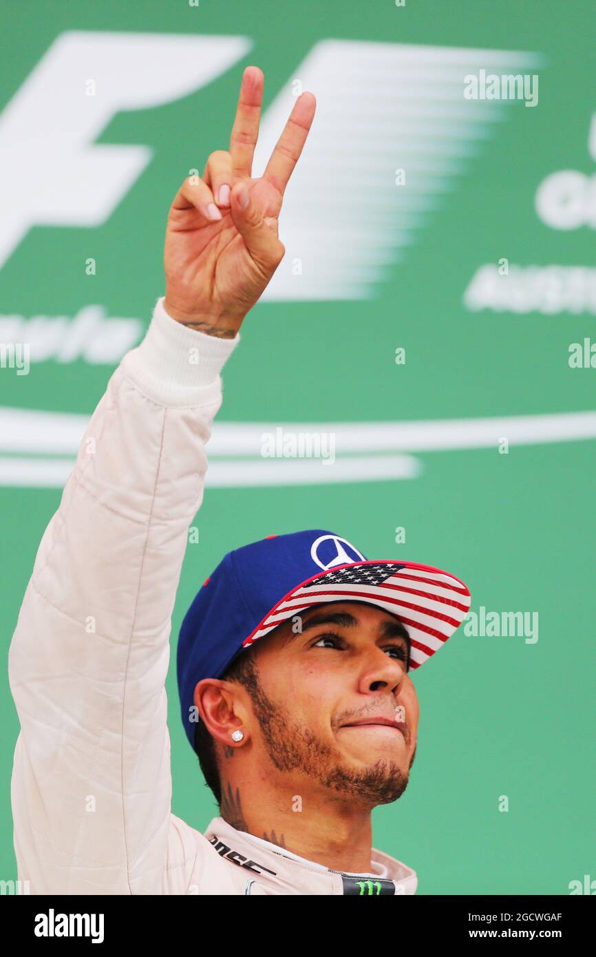 Grand Prix des États-Unis, dimanche 25 novembre 2015. Circuit of the Americas, Austin, Texas, États-Unis. Banque D'Images