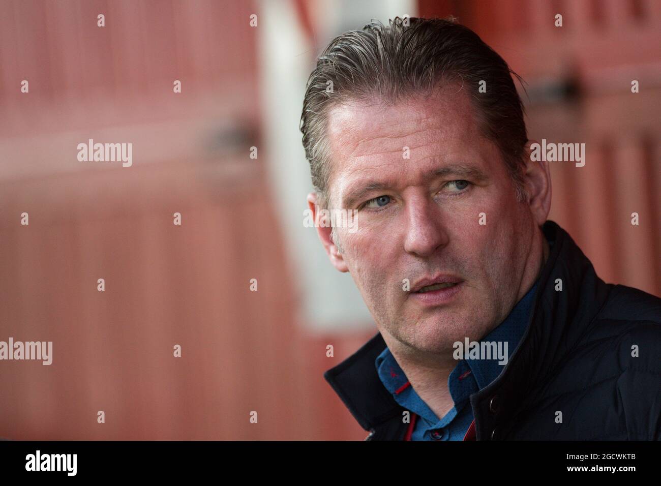Jos Verstappen (NLD). Test Formula One, jour 3, jeudi 3 mars 2016. Barcelone, Espagne. Banque D'Images