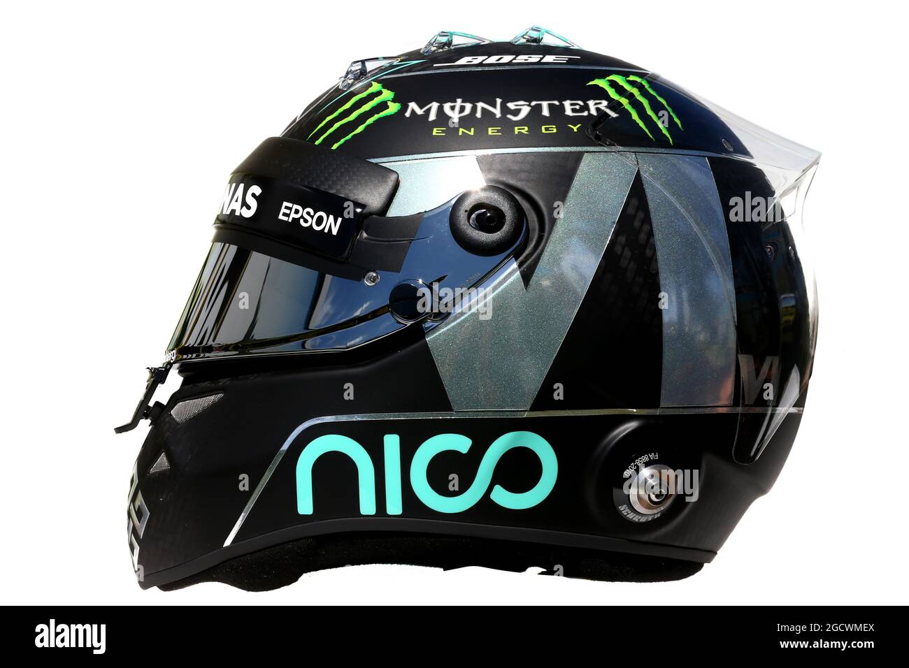 Le casque de Nico Rosberg (GER) Mercedes AMG F1. Grand Prix d'Australie,  jeudi 17 mars 2016. Albert Park, Melbourne, Australie Photo Stock - Alamy