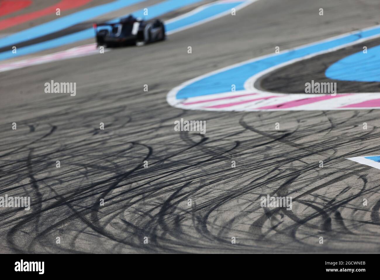 Action pittoresque. Championnat du monde d'endurance FIA, journées d'essais officielles 'Prologue', samedi 26 mars 2016. Paul Ricard, France. Banque D'Images