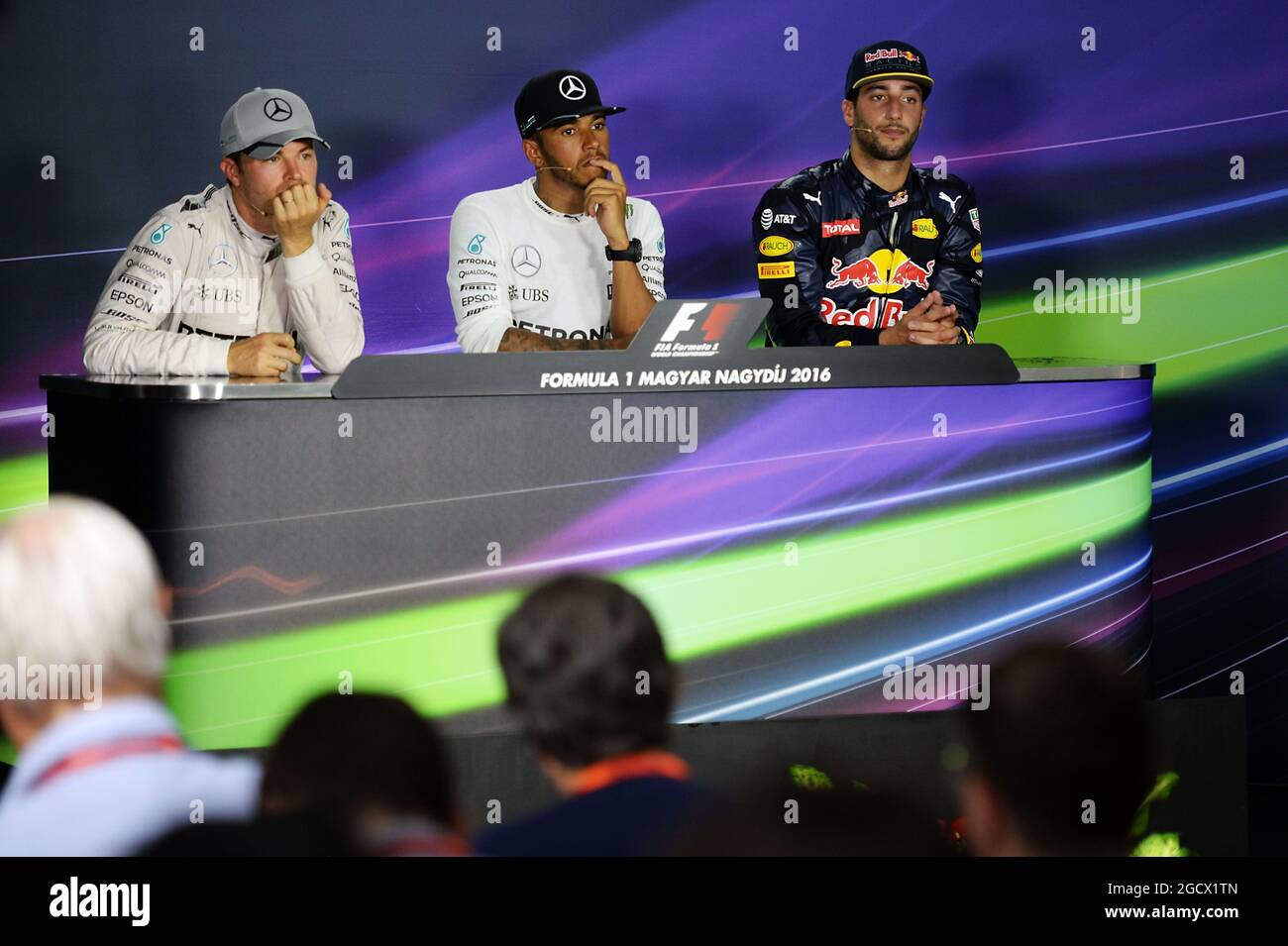 Grand Prix de Hongrie, dimanche 24 juillet 2016. Budapest, Hongrie. Banque D'Images