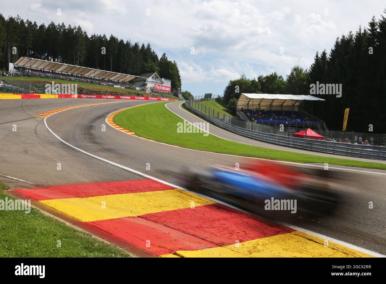 Esteban Ocon (FRA) Manor Racing MRT05. Grand Prix de Belgique, vendredi 26 août 2016. Spa-Francorchamps, Belgique. Banque D'Images