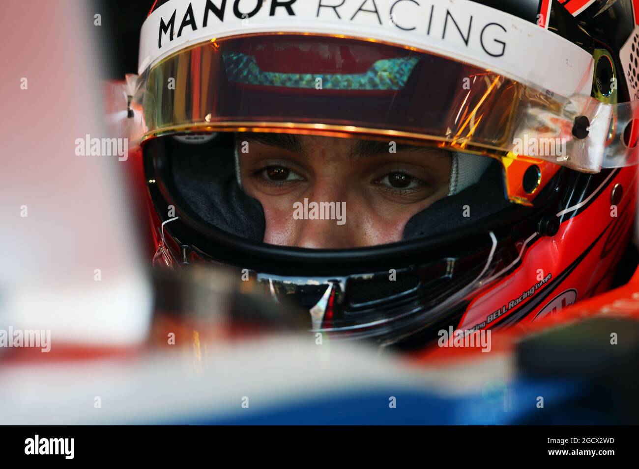 Esteban Ocon (FRA) Manor Racing MRT05. Grand Prix de Belgique, samedi 27 août 2016. Spa-Francorchamps, Belgique. Banque D'Images