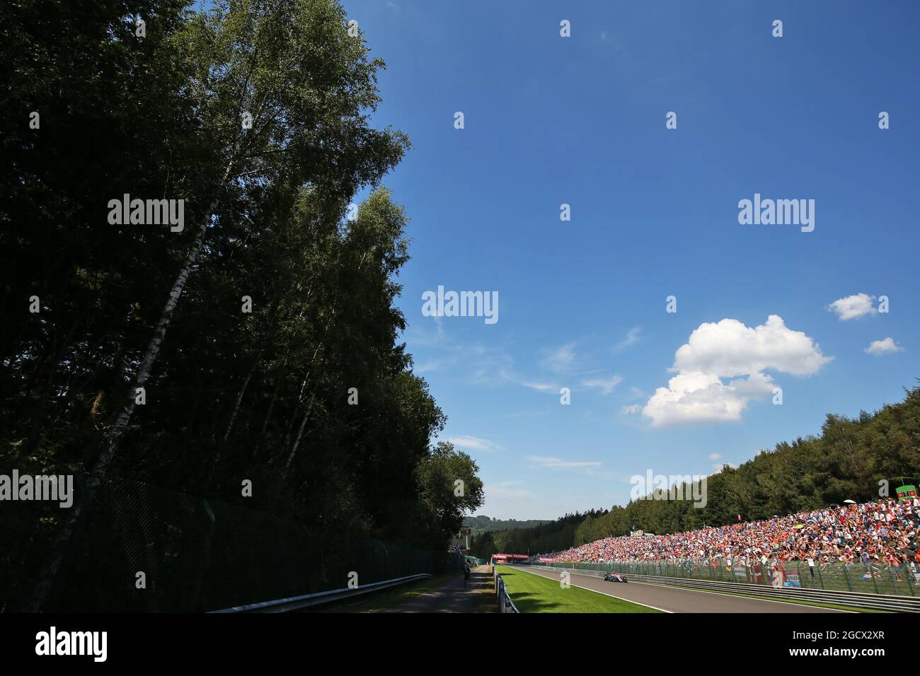 Esteban Ocon (FRA) Manor Racing MRT05. Grand Prix de Belgique, samedi 27 août 2016. Spa-Francorchamps, Belgique. Banque D'Images