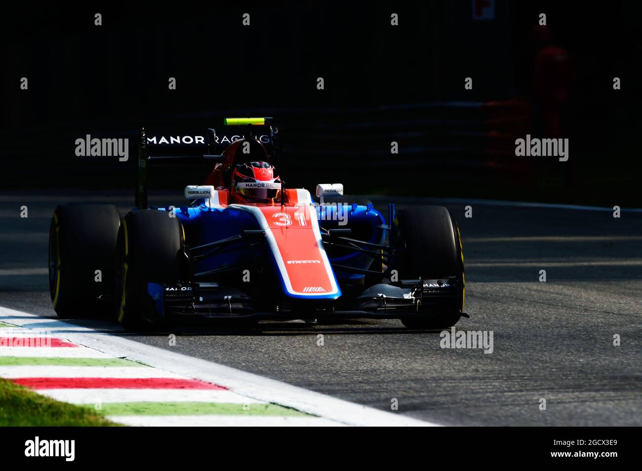Esteban Ocon (FRA) Manor Racing MRT05. Grand Prix d'Italie, vendredi 2 septembre 2016. Monza Italie. Banque D'Images