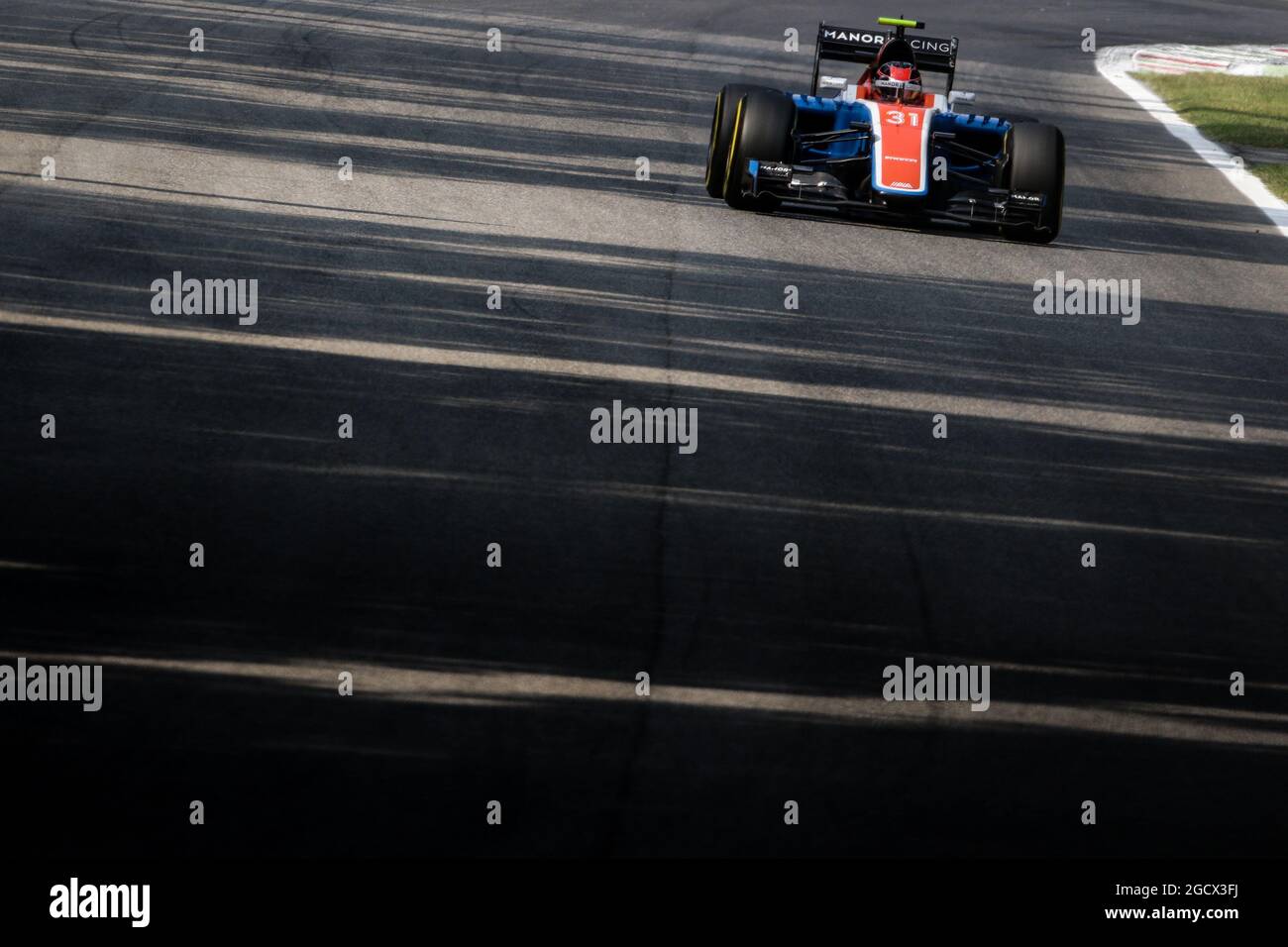 Esteban Ocon (FRA) Manor Racing MRT05. Grand Prix d'Italie, vendredi 2 septembre 2016. Monza Italie. Banque D'Images