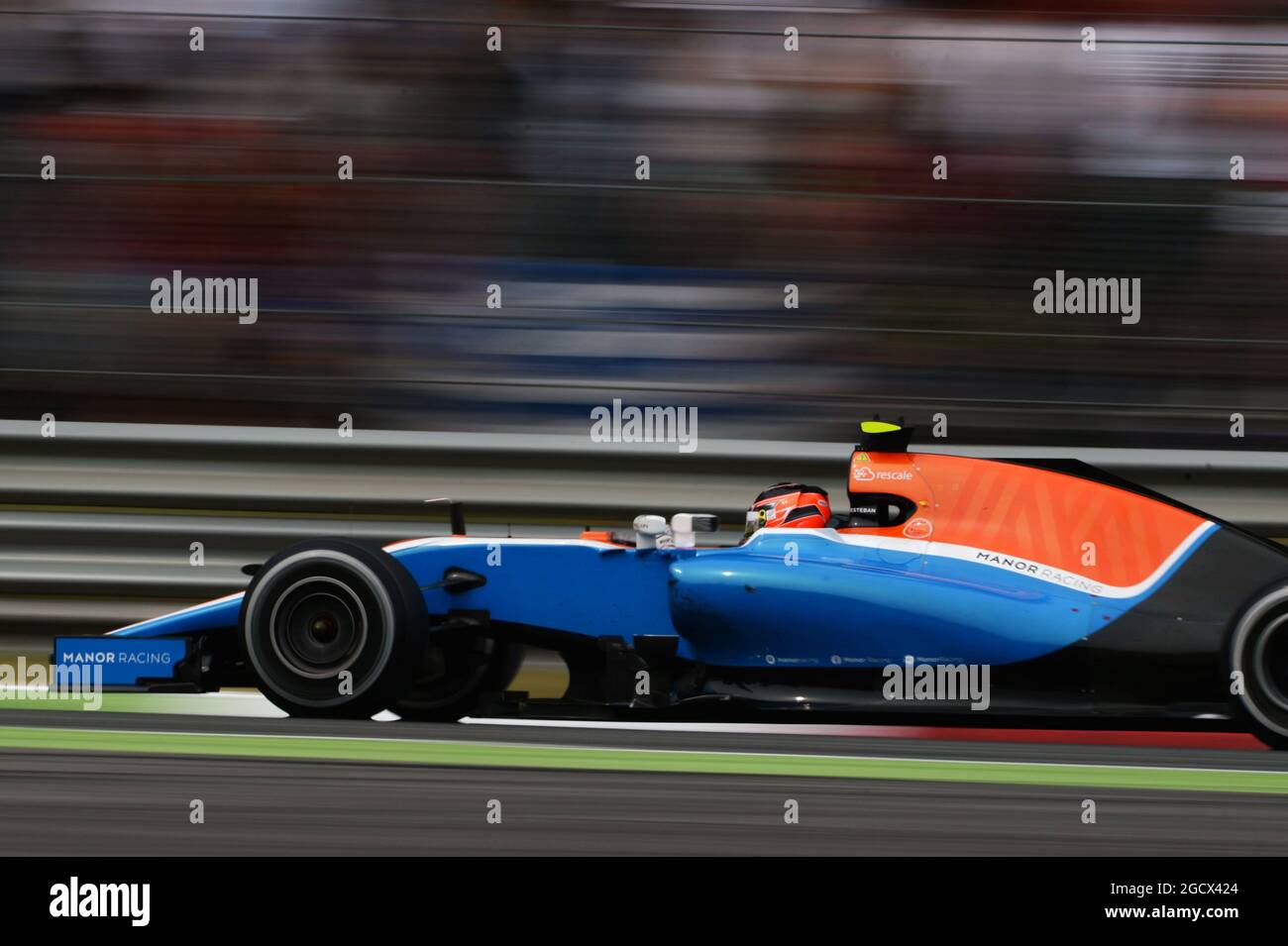 Esteban Ocon (FRA) Manor Racing MRT05. Grand Prix d'Italie, dimanche 4 septembre 2016. Monza Italie. Banque D'Images