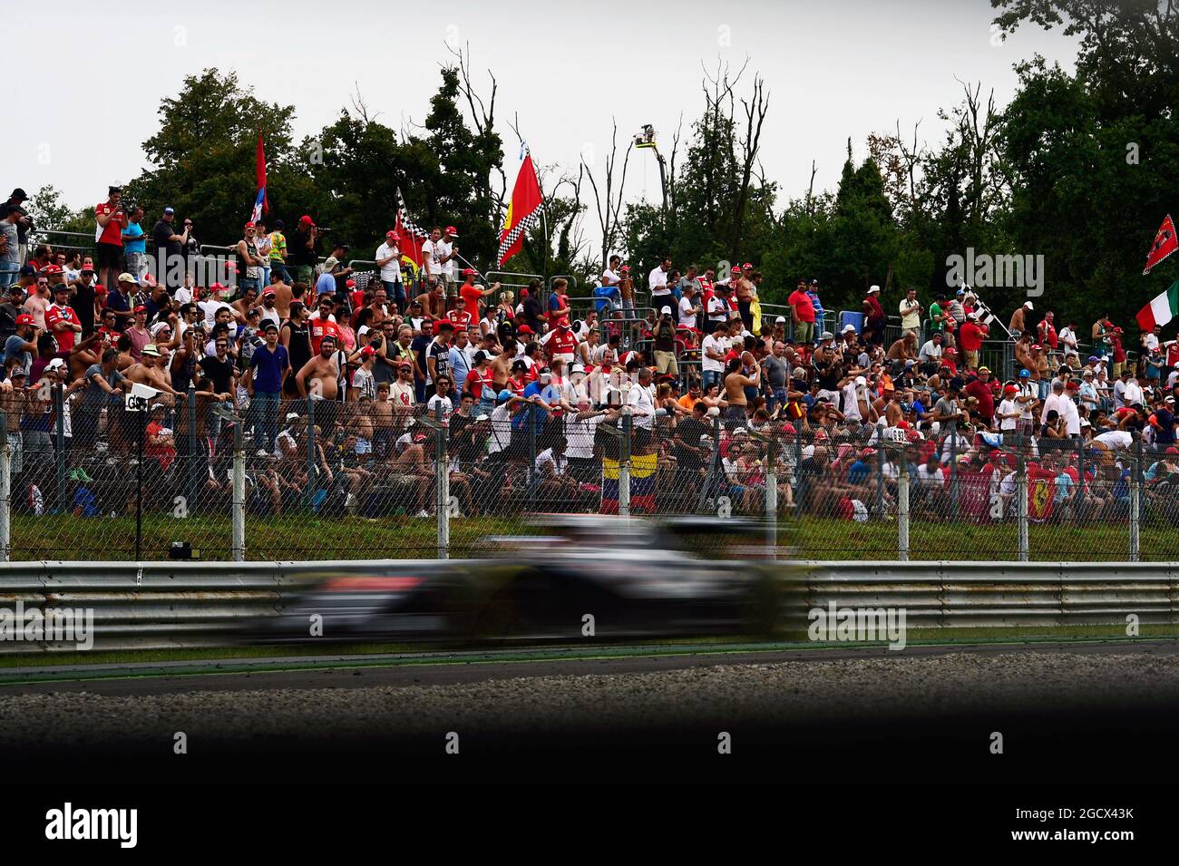 Fernando Alonso (ESP) McLaren MP4-31. Grand Prix d'Italie, dimanche 4 septembre 2016. Monza Italie. Banque D'Images