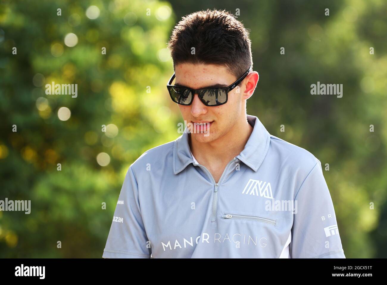 Esteban Ocon (FRA) Manor Racing. Grand Prix de Malaisie, vendredi 30 septembre 2016. Sepang, Kuala Lumpur, Malaisie. Banque D'Images