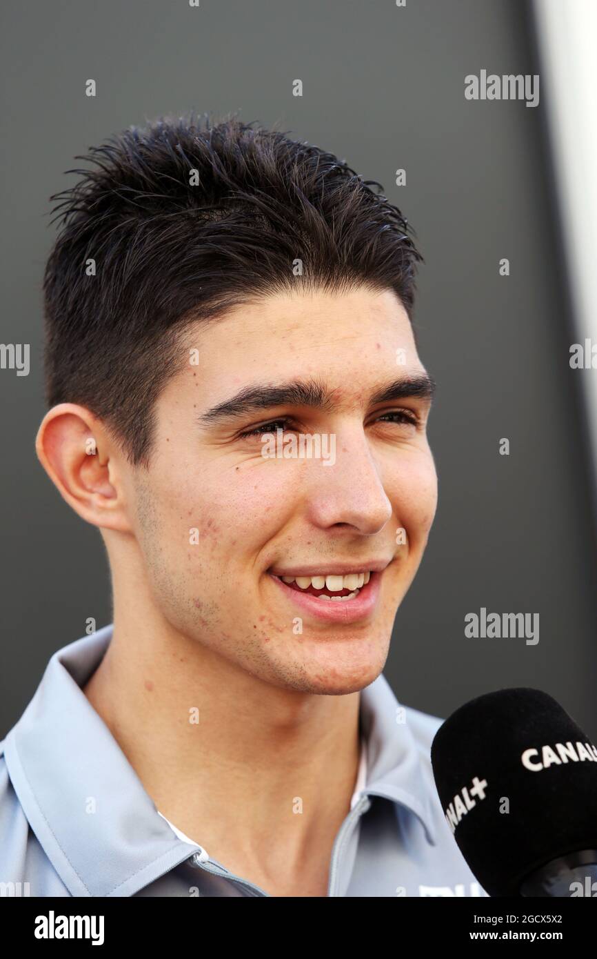 Esteban Ocon (FRA) Manor Racing. Grand Prix japonais, jeudi 6 octobre 2016. Suzuka, Japon. Banque D'Images
