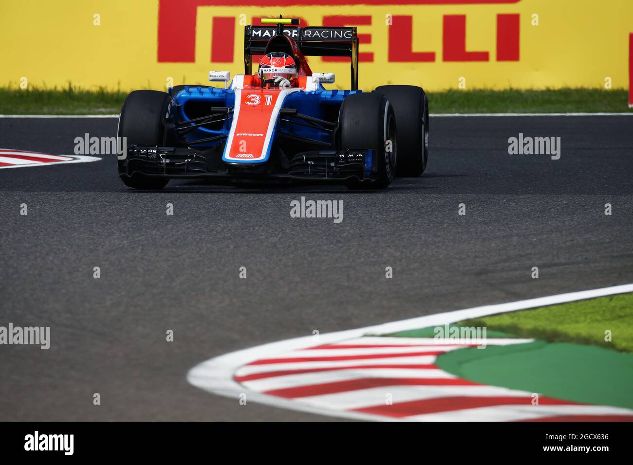 Esteban Ocon (FRA) Manor Racing MRT05. Grand Prix japonais, vendredi 7 octobre 2016. Suzuka, Japon. Banque D'Images