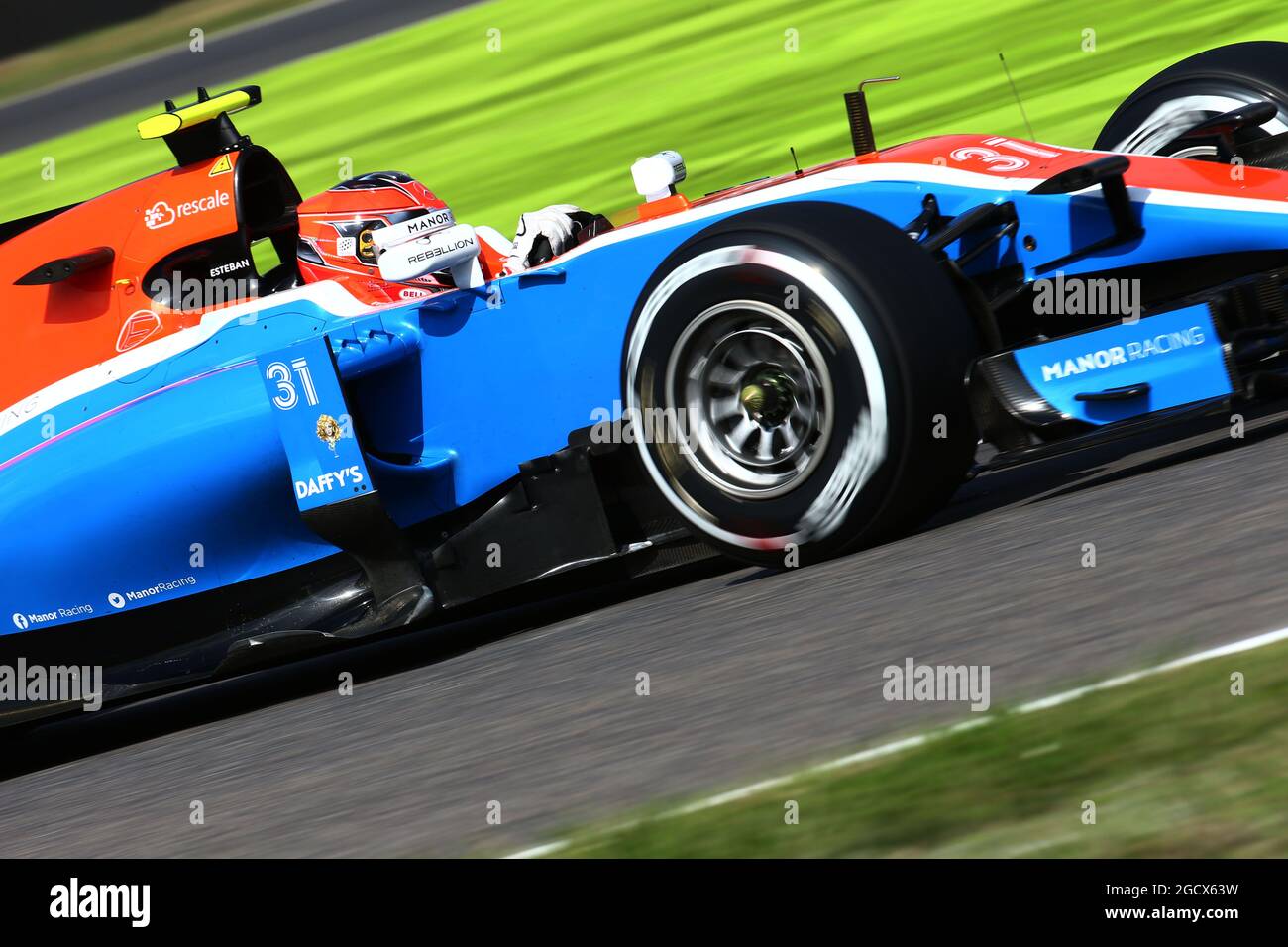 Esteban Ocon (FRA) Manor Racing MRT05. Grand Prix japonais, vendredi 7 octobre 2016. Suzuka, Japon. Banque D'Images