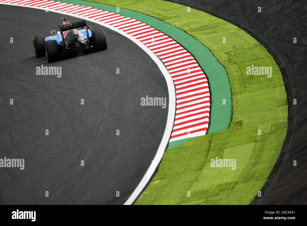 Esteban Ocon (FRA) Manor Racing MRT05. Grand Prix japonais, vendredi 7 octobre 2016. Suzuka, Japon. Banque D'Images