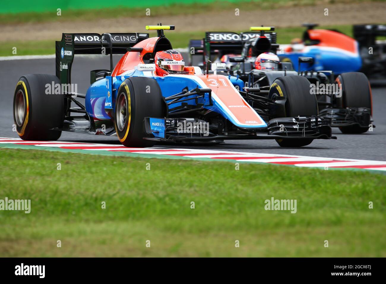 Esteban Ocon (FRA) Manor Racing MRT05. Grand Prix japonais, dimanche 9 octobre 2016. Suzuka, Japon. Banque D'Images