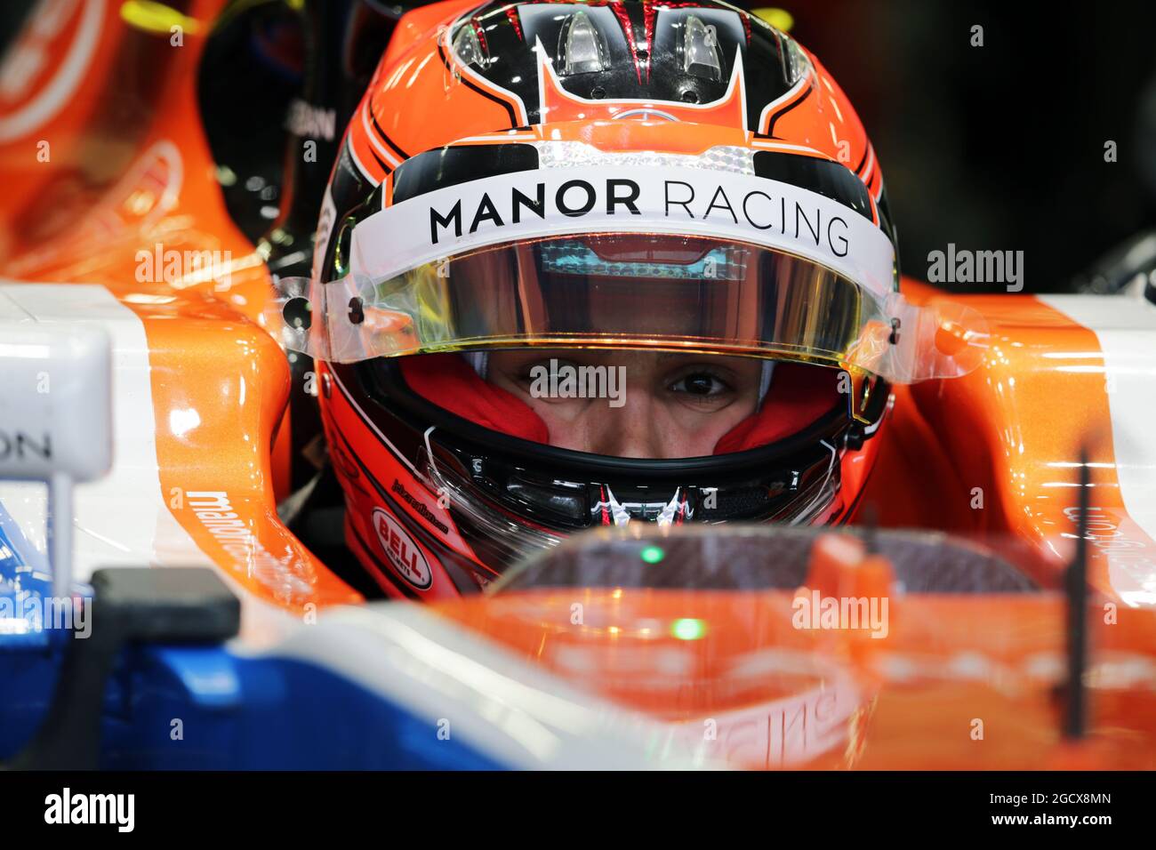 Esteban Ocon (FRA) Manor Racing MRT05. Grand Prix du Mexique, vendredi 28 octobre 2016. Mexico, Mexique. Banque D'Images