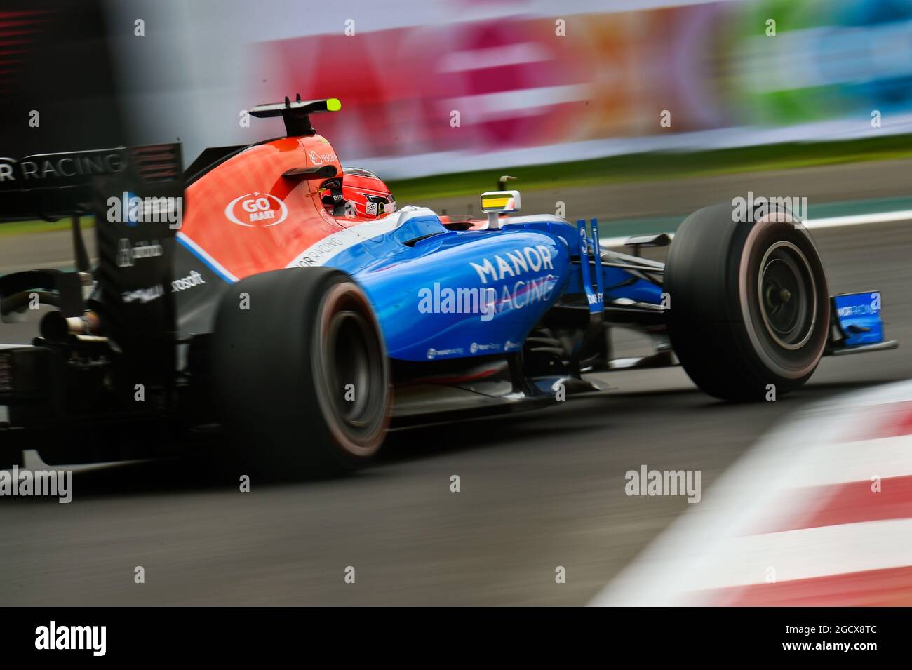 Esteban Ocon (FRA) Manor Racing MRT05. Grand Prix du Mexique, vendredi 28 octobre 2016. Mexico, Mexique. Banque D'Images