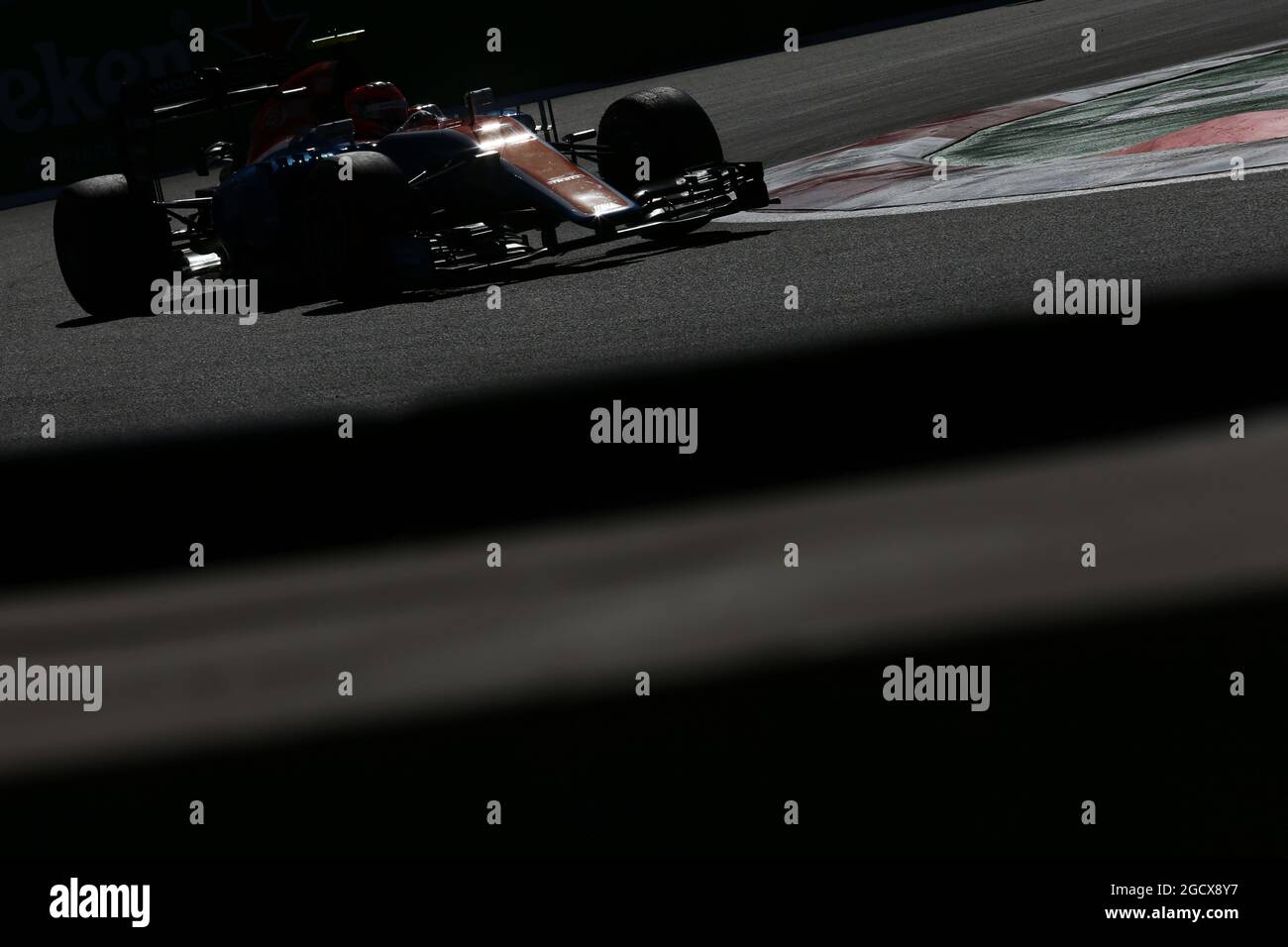 Esteban Ocon (FRA) Manor Racing MRT05. Grand Prix du Mexique, samedi 29 octobre 2016. Mexico, Mexique. Banque D'Images