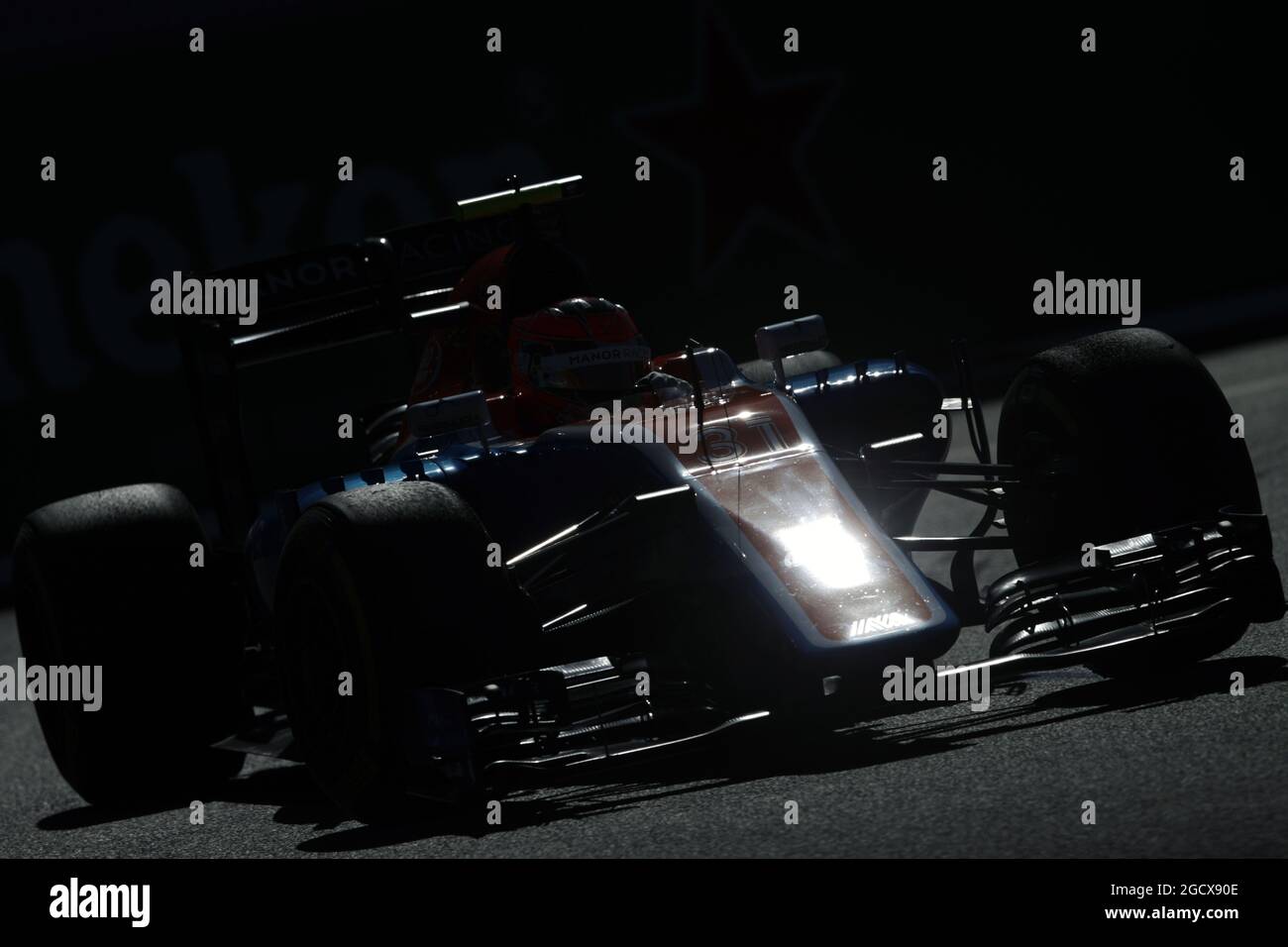 Esteban Ocon (FRA) Manor Racing MRT05. Grand Prix du Mexique, samedi 29 octobre 2016. Mexico, Mexique. Banque D'Images