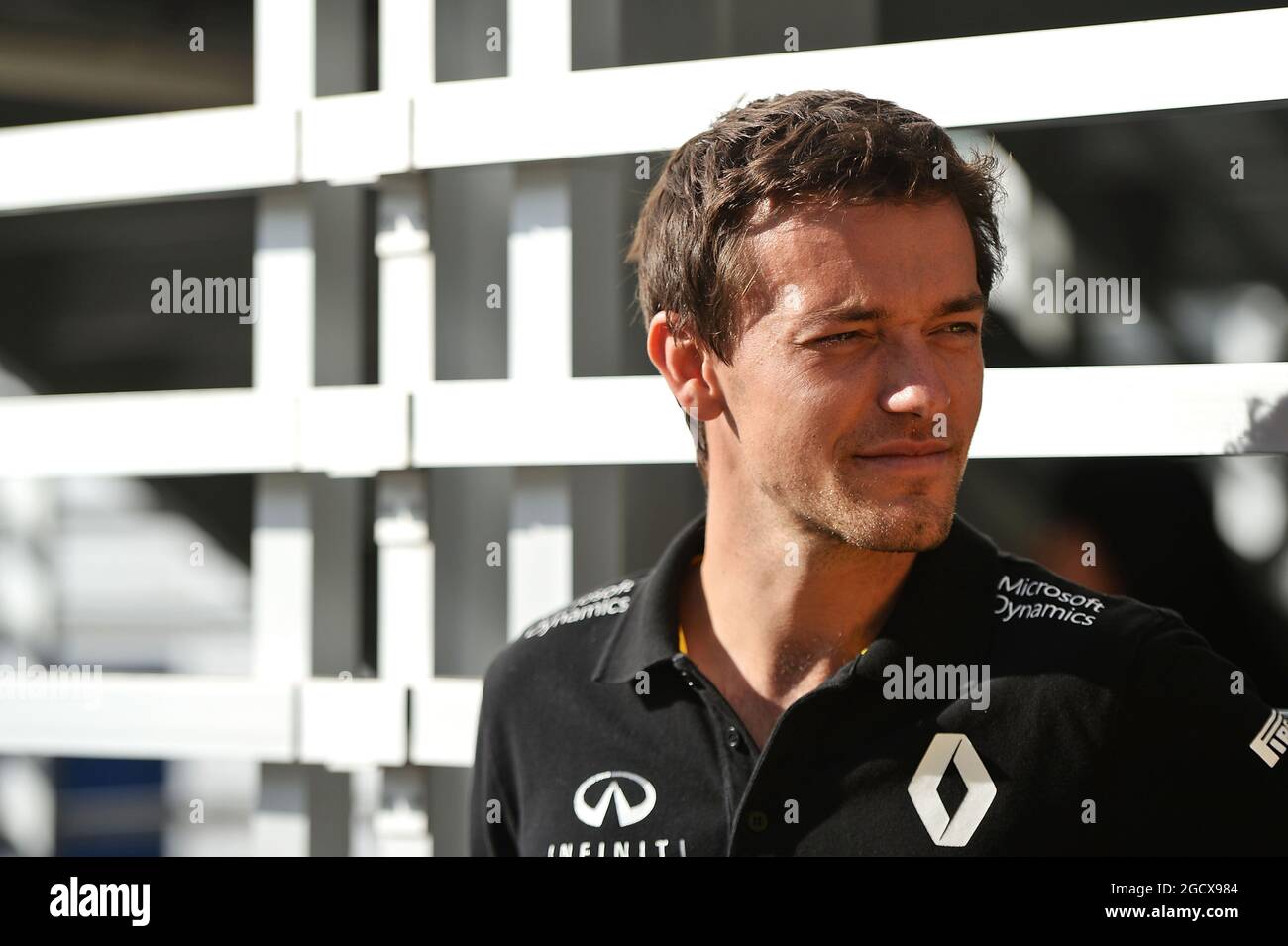 Jolyon Palmer (GBR) Renault Sport F1 Team. Grand Prix du Mexique, samedi 29 octobre 2016. Mexico, Mexique. Banque D'Images