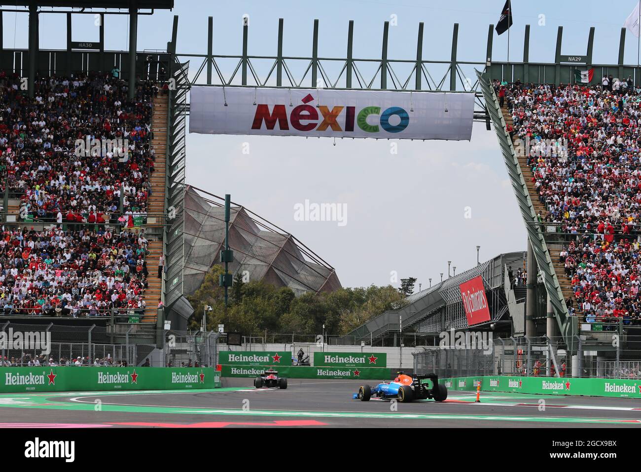 Esteban Ocon (FRA) Manor Racing MRT05. Grand Prix du Mexique, dimanche 31 octobre 2016. Mexico, Mexique. Banque D'Images