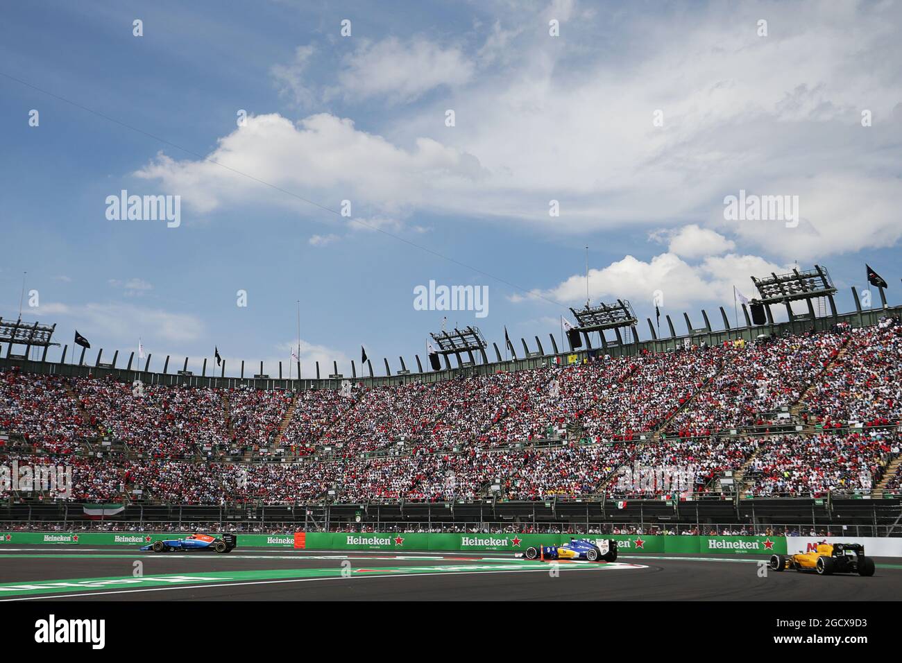 Esteban Ocon (FRA) Manor Racing MRT05. Grand Prix du Mexique, dimanche 31 octobre 2016. Mexico, Mexique. Banque D'Images