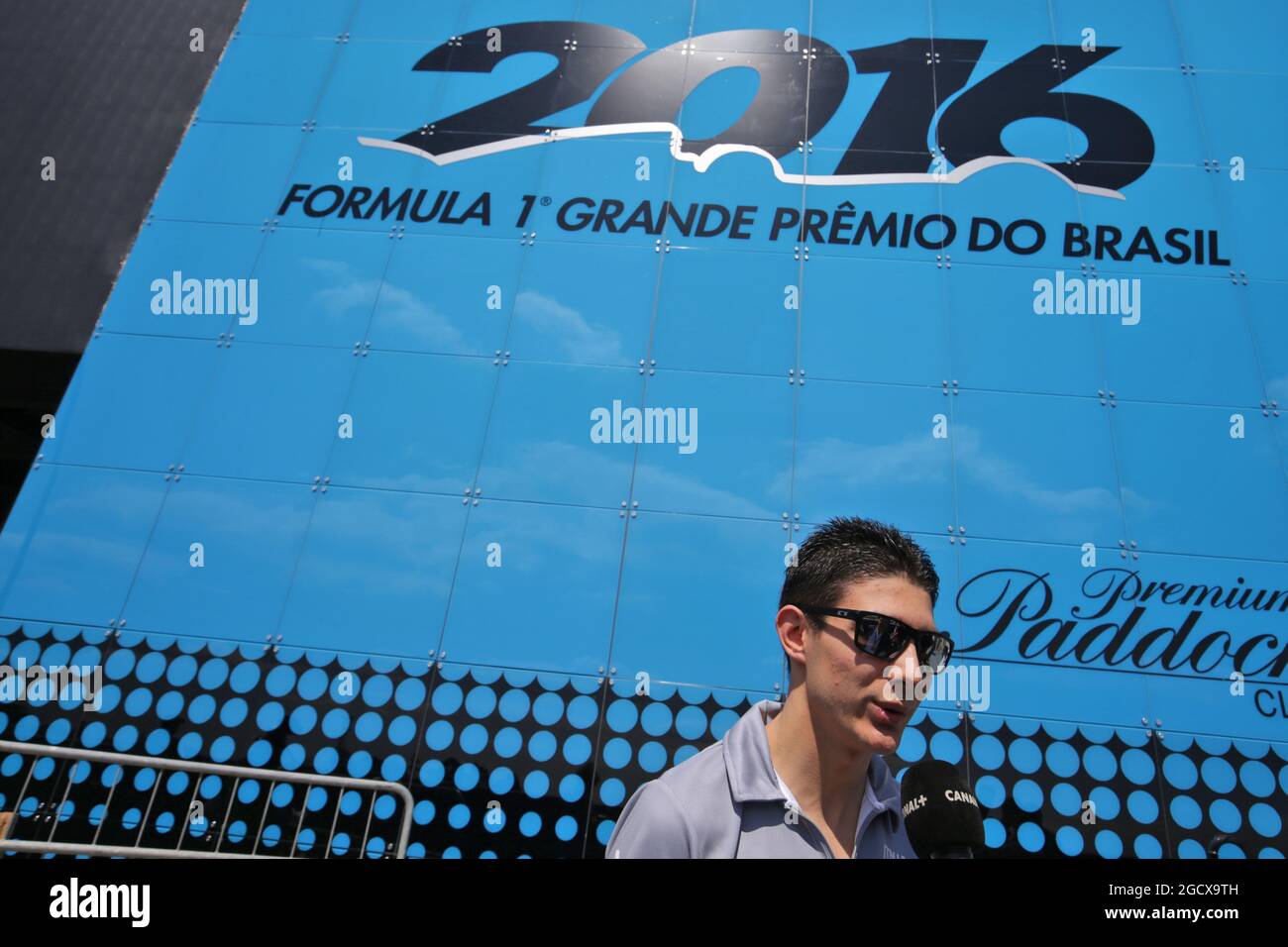 Esteban Ocon (FRA) Manor Racing. Grand Prix brésilien, jeudi 10 novembre 2016. Sao Paulo, Brésil. Banque D'Images