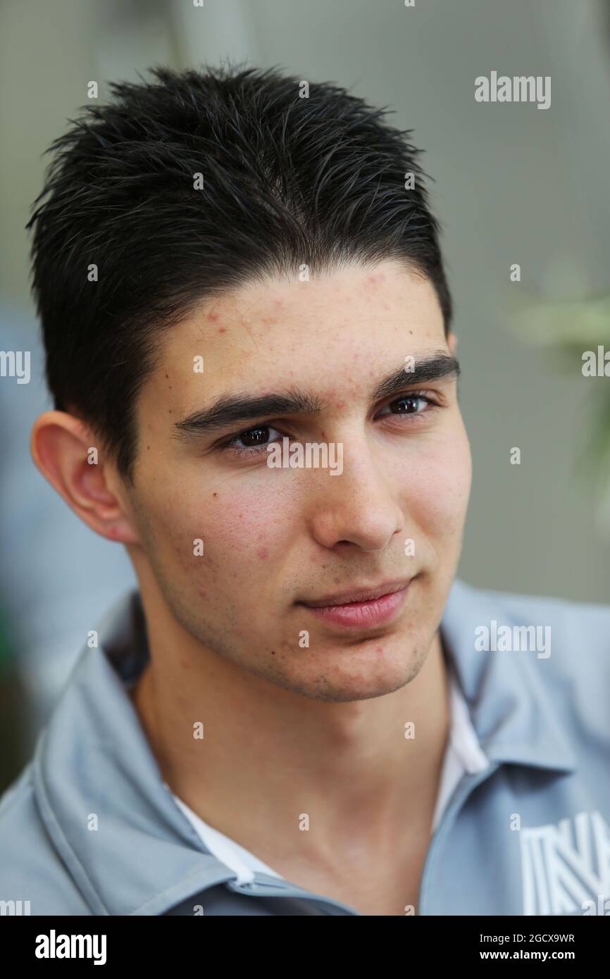 Esteban Ocon (FRA) Manor Racing. Grand Prix brésilien, jeudi 10 novembre 2016. Sao Paulo, Brésil. Banque D'Images