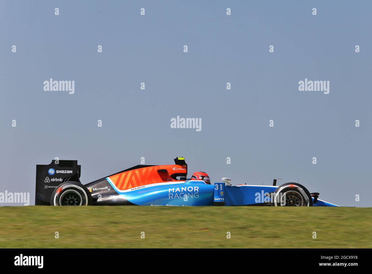 Esteban Ocon (FRA) Manor Racing MRT05. Grand Prix brésilien, vendredi 11 novembre 2016. Sao Paulo, Brésil. Banque D'Images