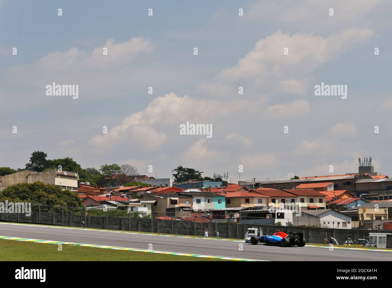 Esteban Ocon (FRA) Manor Racing MRT05. Grand Prix brésilien, vendredi 11 novembre 2016. Sao Paulo, Brésil. Banque D'Images