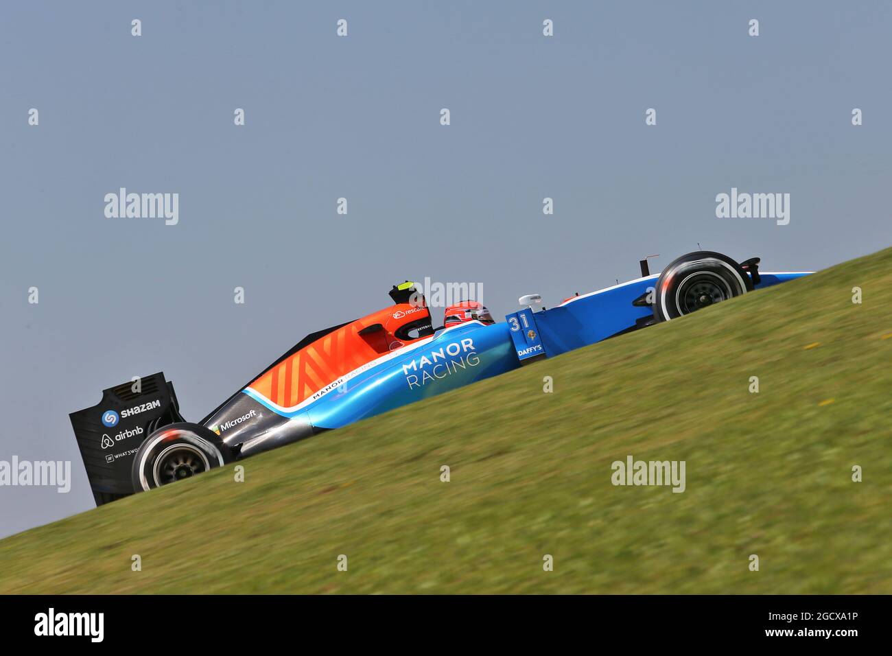 Esteban Ocon (FRA) Manor Racing MRT05. Grand Prix brésilien, vendredi 11 novembre 2016. Sao Paulo, Brésil. Banque D'Images