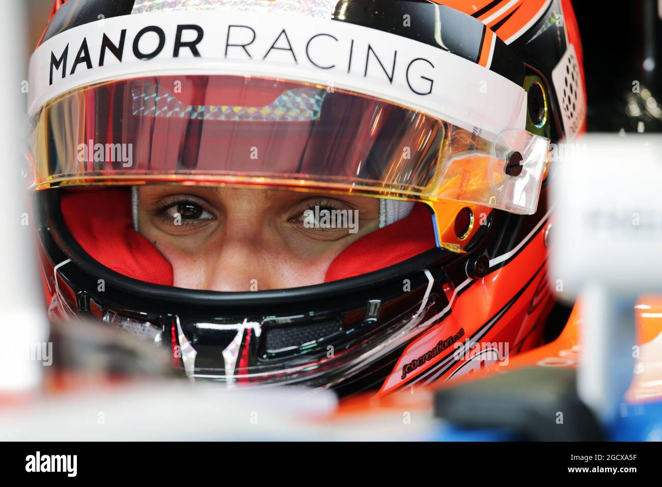 Esteban Ocon (FRA) Manor Racing MRT05. Grand Prix brésilien, samedi 12 novembre 2016. Sao Paulo, Brésil. Banque D'Images