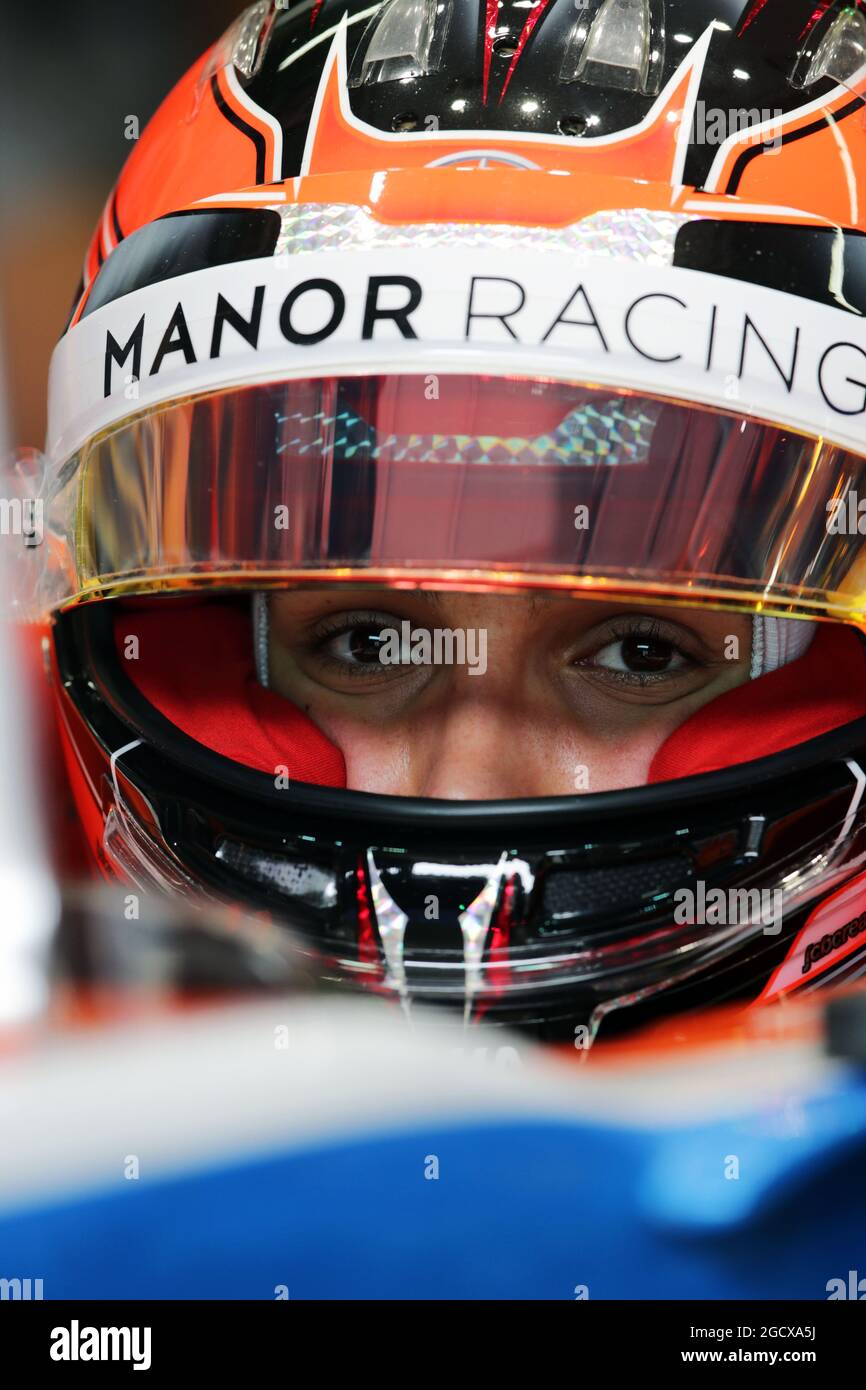 Esteban Ocon (FRA) Manor Racing MRT05. Grand Prix brésilien, samedi 12 novembre 2016. Sao Paulo, Brésil. Banque D'Images