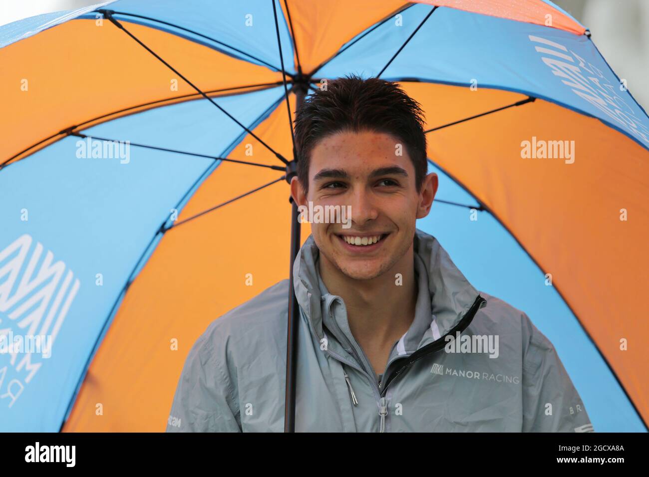 Esteban Ocon (FRA) Manor Racing. Grand Prix brésilien, dimanche 13 novembre 2016. Sao Paulo, Brésil. Banque D'Images