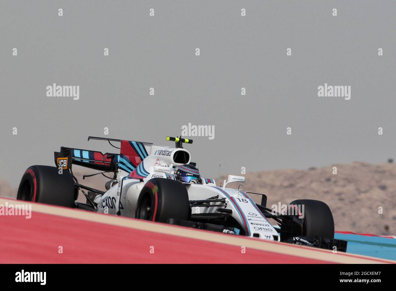 Lance Ret (CDN) Williams FW40. Grand Prix de Bahreïn, samedi 15 avril 2017. Sakhir, Bahreïn. Banque D'Images