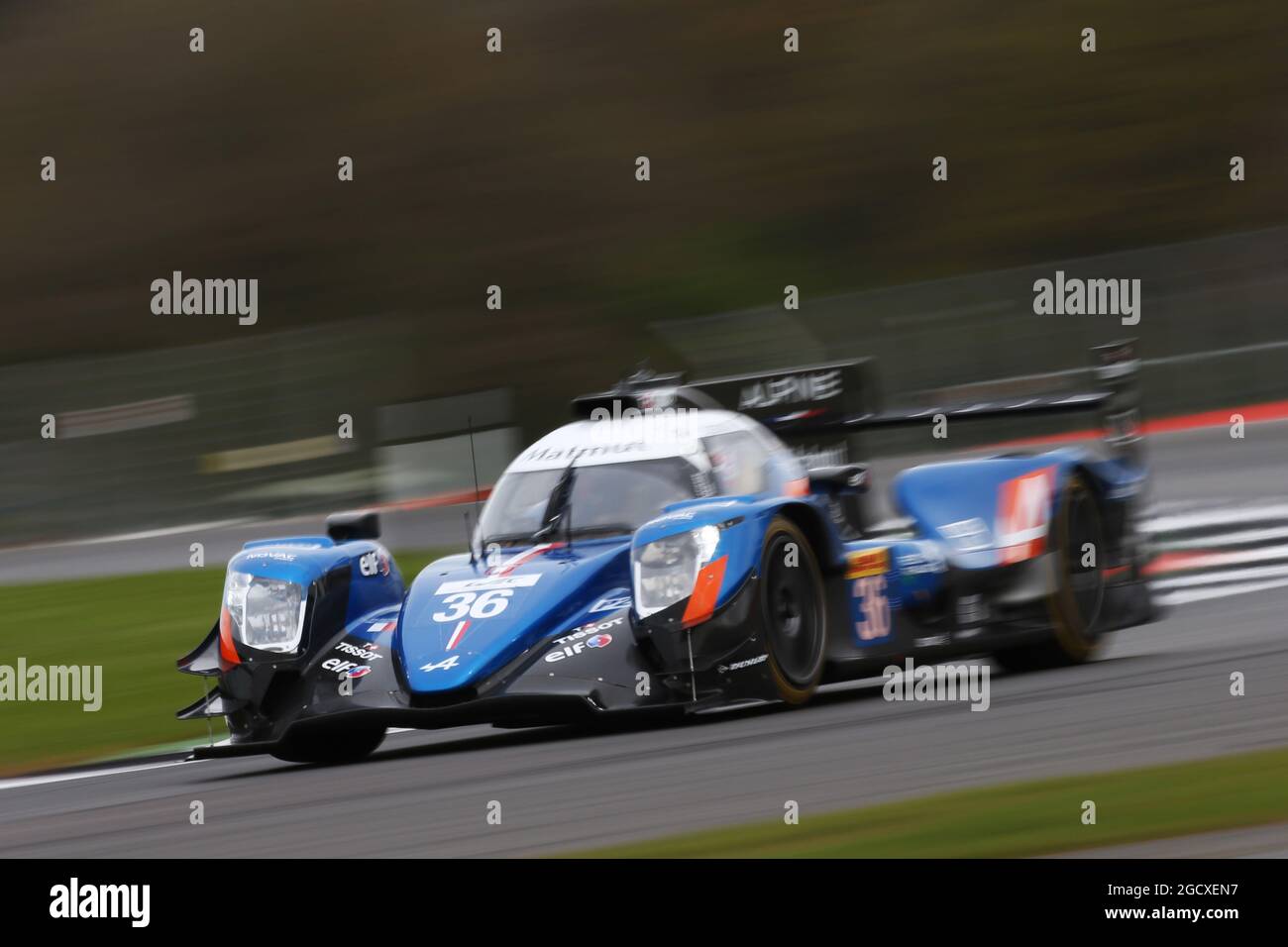 Nicolas Lapierre (FRA) / Gustavo Menezes (USA) / Matthew Rao (GBR) #36 Signatech Alpine Matmut, Alpine A470 - Gibson. Championnat du monde d'endurance FIA, 1ère partie, samedi 15 avril 2017. Silverstone, Angleterre. Banque D'Images Nicolas Lapierre (FRA) / Gustavo Menezes (USA) / Matthew Rao (GBR) #36 Signatech Alpine Matmut, Alpine A470 - Gibson. Championnat du monde d'endurance FIA, 1ère partie, samedi 15 avril 2017. Silverstone, Angleterre. Banque D'Images