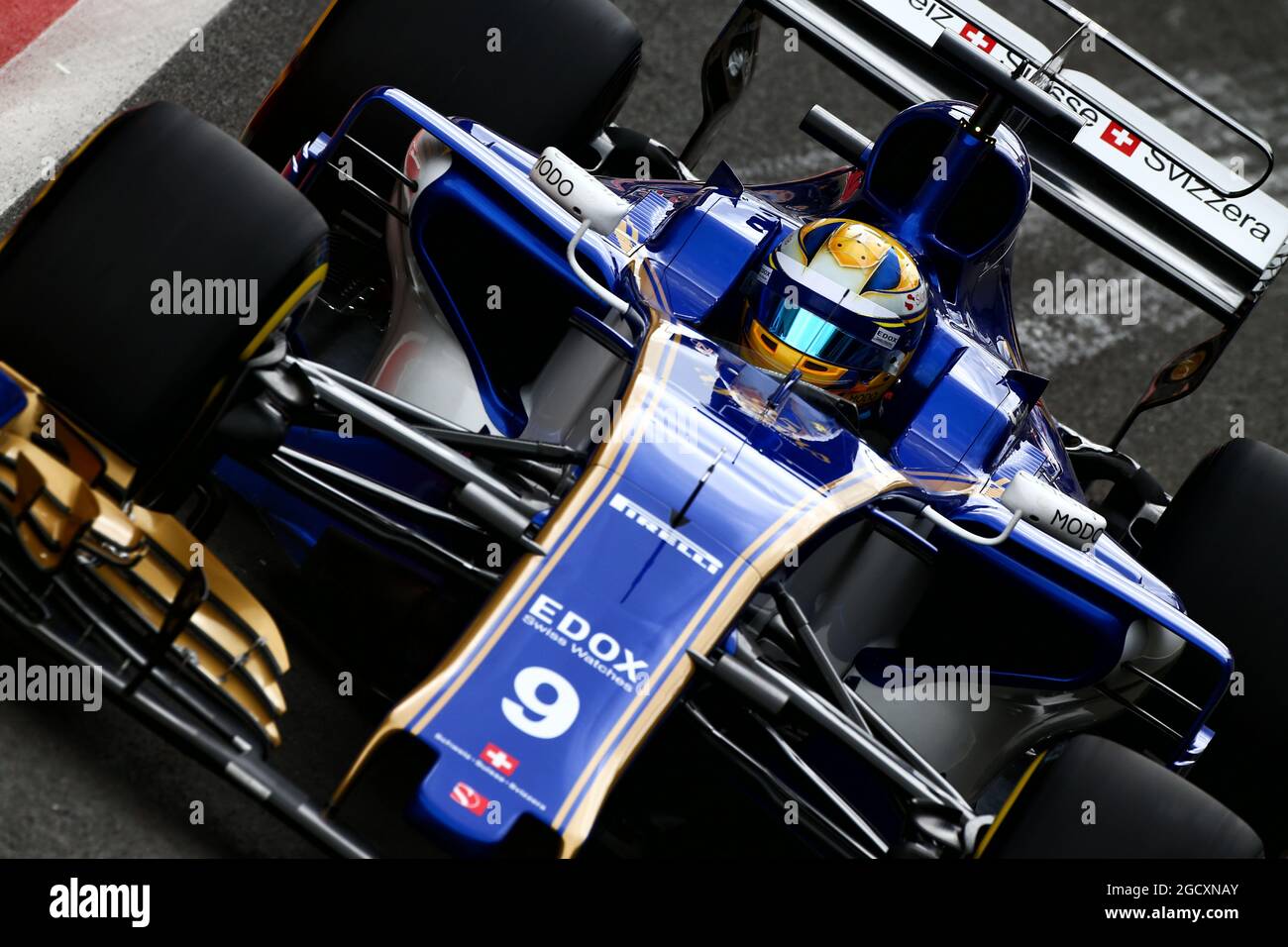 Marcus Ericsson (SWE) Sauber C36. Grand Prix de Grande-Bretagne, vendredi 14 juillet 2017. Silverstone, Angleterre. Banque D'Images