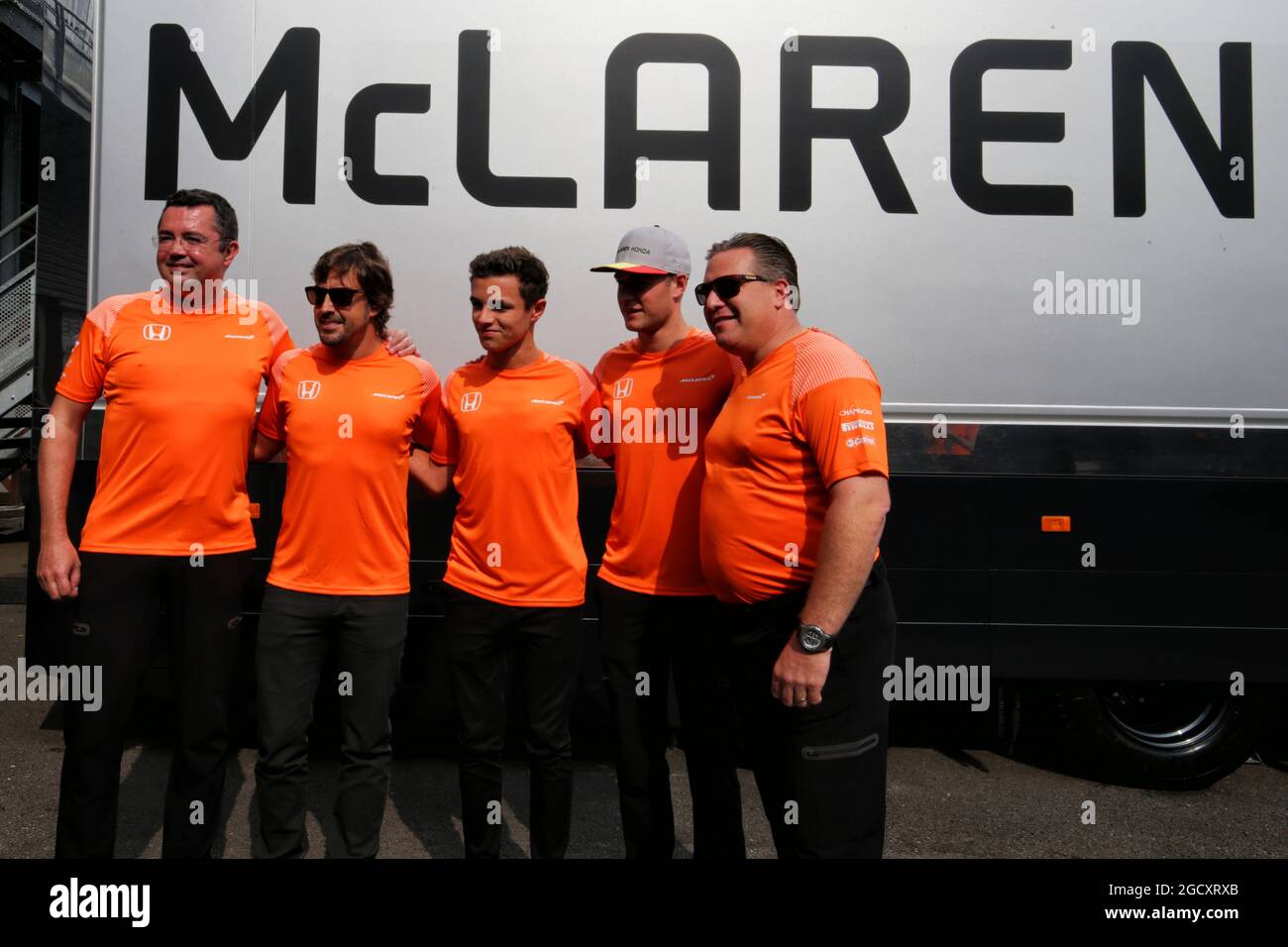 Racing Driver Portrait Zak Brown Banque D Image Et Photos Alamy