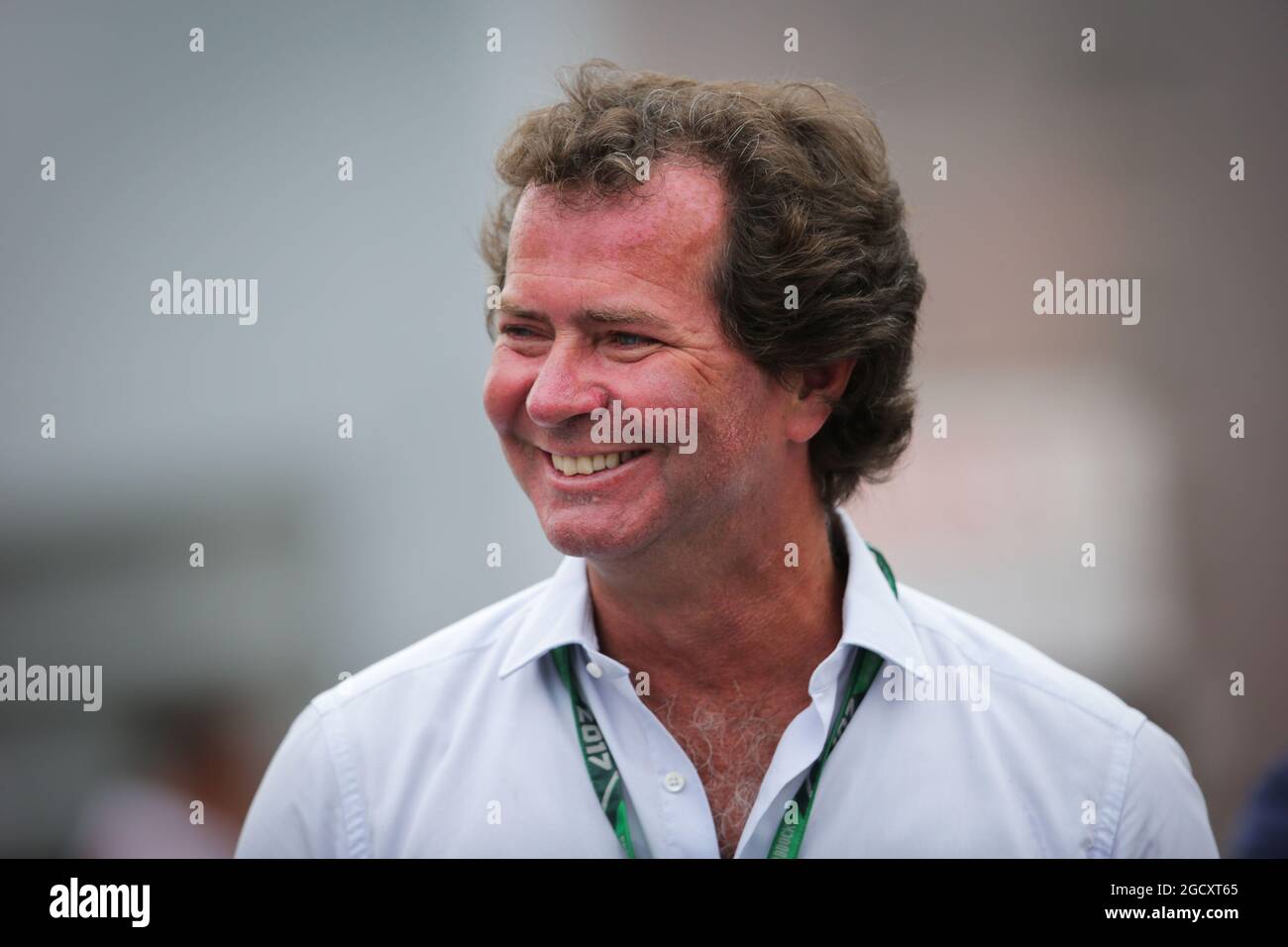 Trevor Carlin (GBR). Grand Prix d'Italie, jeudi 31 août 2017. Monza Italie. Banque D'Images