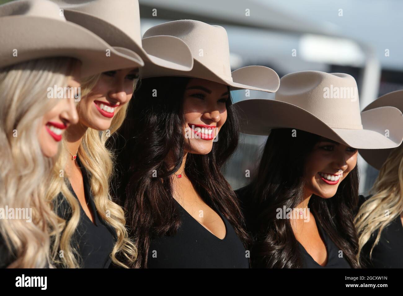 Grille pour filles. FIA World Endurance Championship, Rd 6, 6 heures de circuit of the Americas. Samedi 16 septembre 2017. Austin, Texas, États-Unis. Banque D'Images