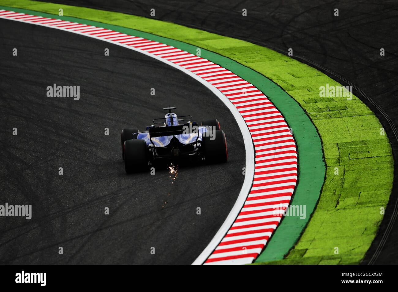 Marcus Ericsson (SWE) Sauber C36. Grand Prix japonais, vendredi 6 octobre 2017. Suzuka, Japon. Banque D'Images