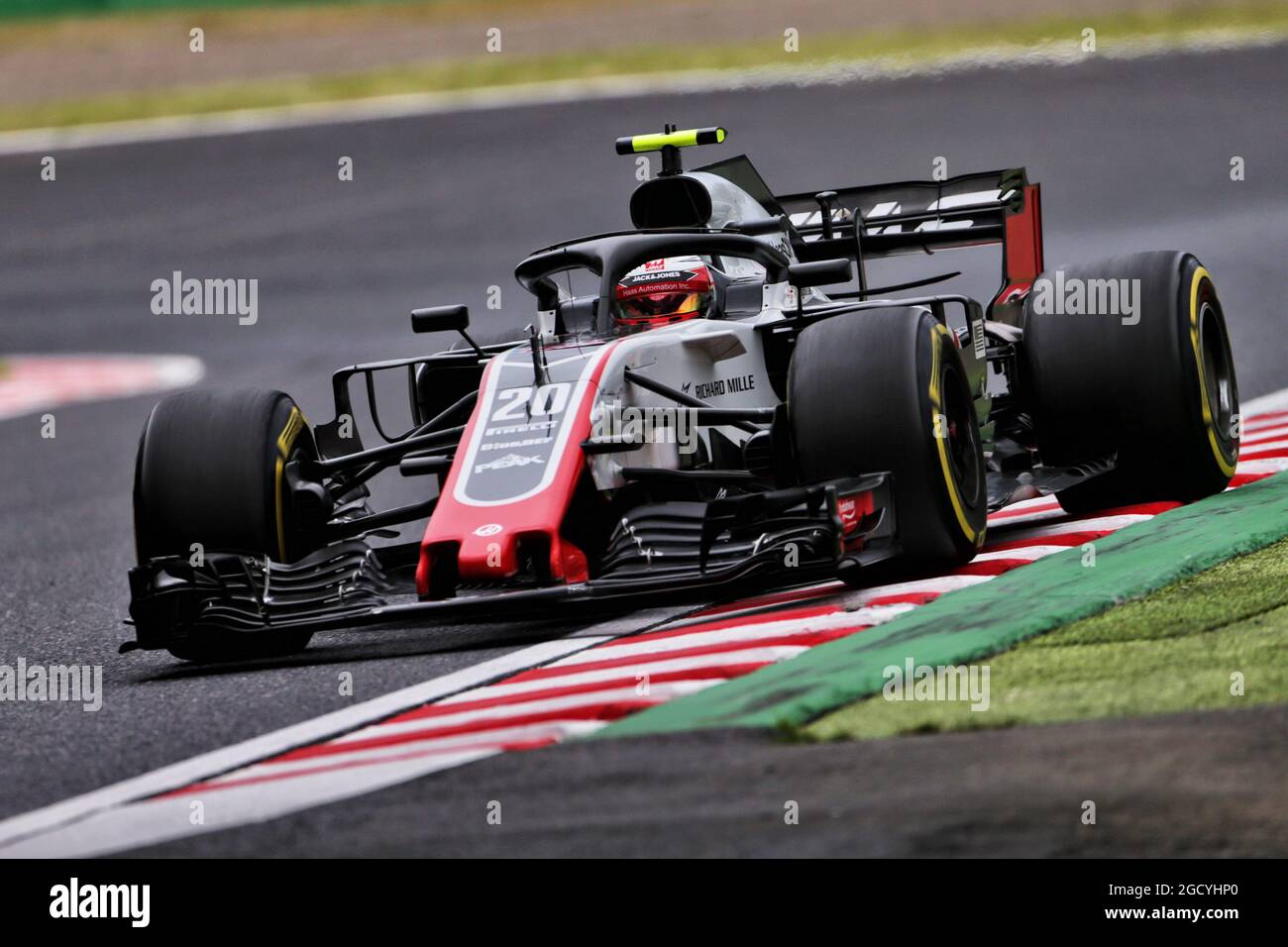 Kevin Magnussen (DEN) Haas VF-18. Grand Prix japonais, vendredi 5 octobre 2018. Suzuka, Japon. Banque D'Images