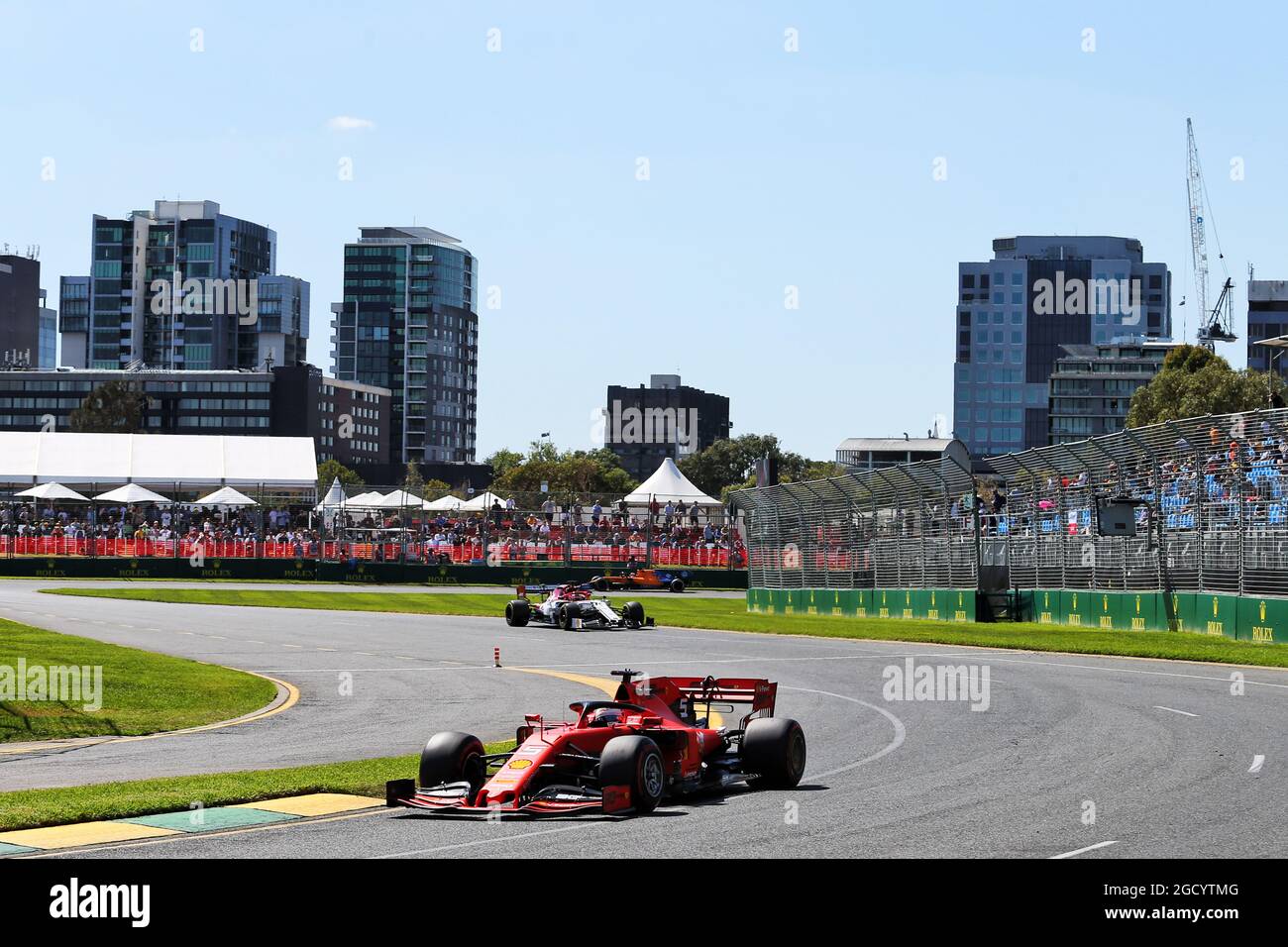 Sebastian Vettel (GER) Ferrari SF90. Grand Prix d'Australie, vendredi 15 mars 2019. Albert Park, Melbourne, Australie. Banque D'Images