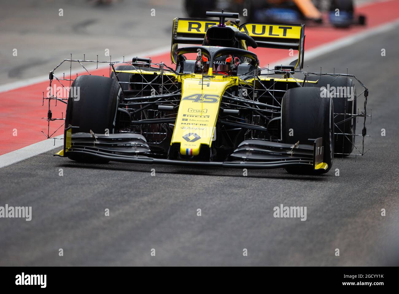 Jack Aitken (GBR) / (KOR) pilote de test Renault F1 Team RS19. Test de Formule  1, mercredi 3 avril 2019. Sakhir, Bahreïn Photo Stock - Alamy