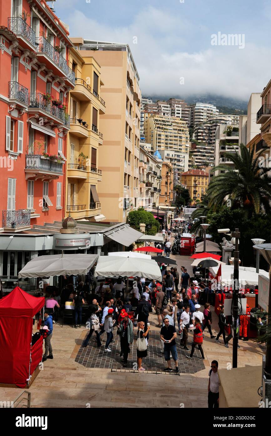Atmosphère de Monaco. Grand Prix de Monaco, samedi 25 mai 2019. Monte Carlo, Monaco. Banque D'Images