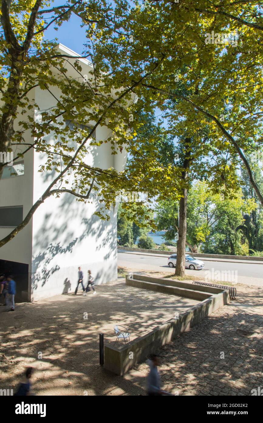 Faculdade de Arquitectura do Porto Arquitecto Álvaro Siza Vieira Banque D'Images
