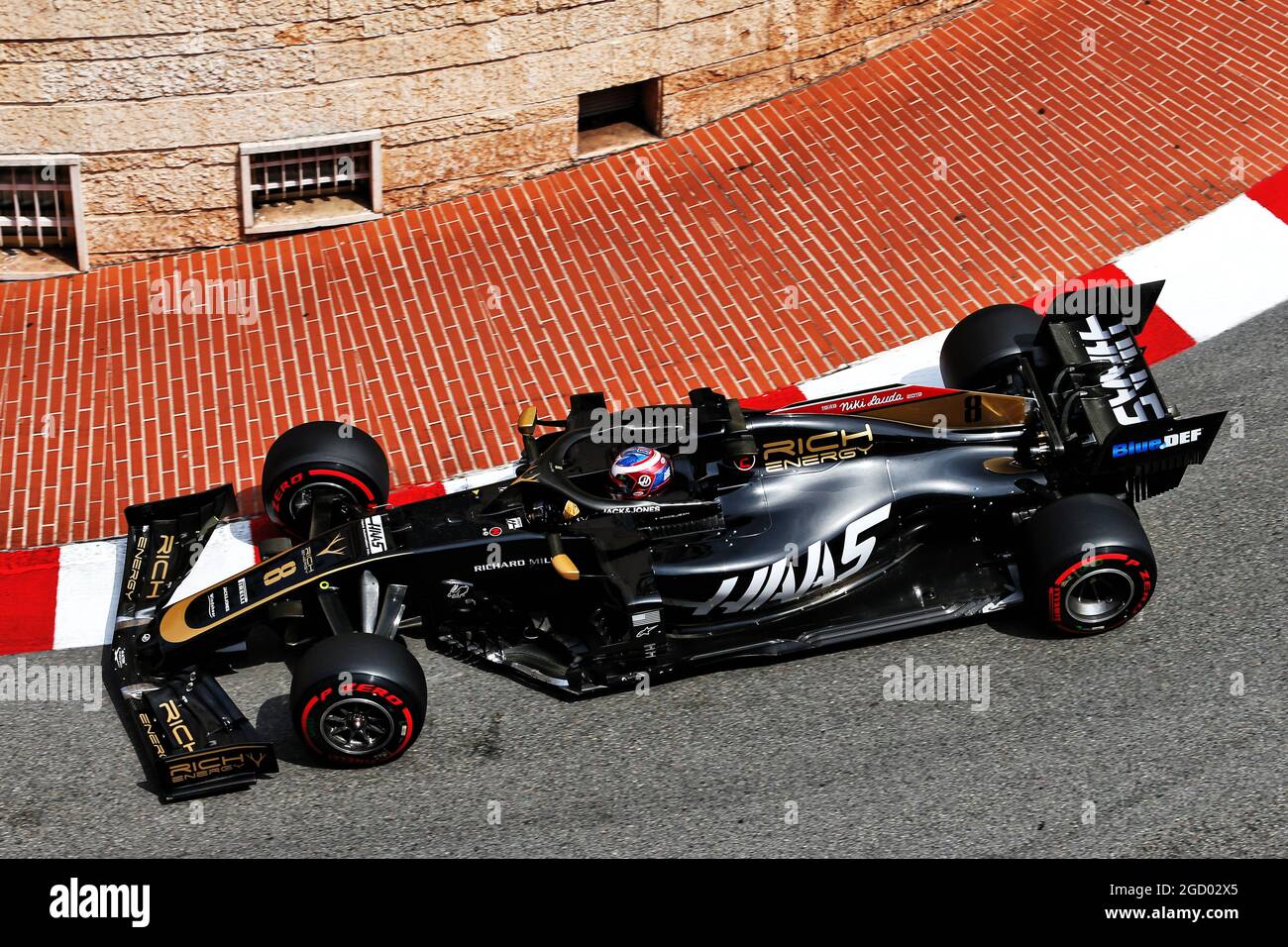 Romain Grosjean (FRA) Haas F1 Team VF-19. Grand Prix de Monaco, samedi 25  mai 2019. Monte Carlo, Monaco Photo Stock - Alamy