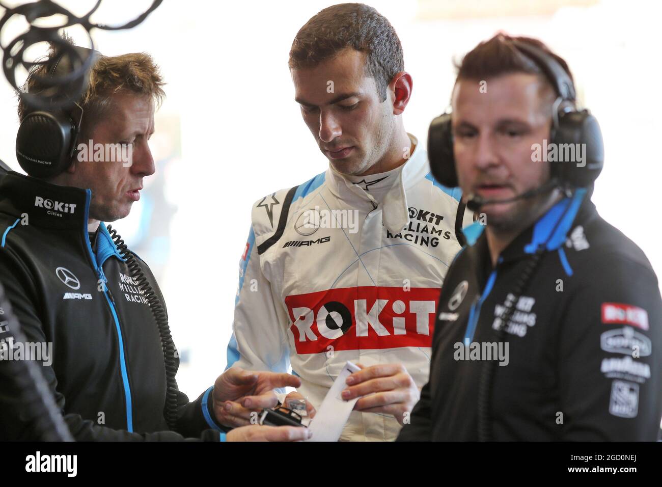 Nicholas Latifi (CDN) Williams Racing. Banque D'Images