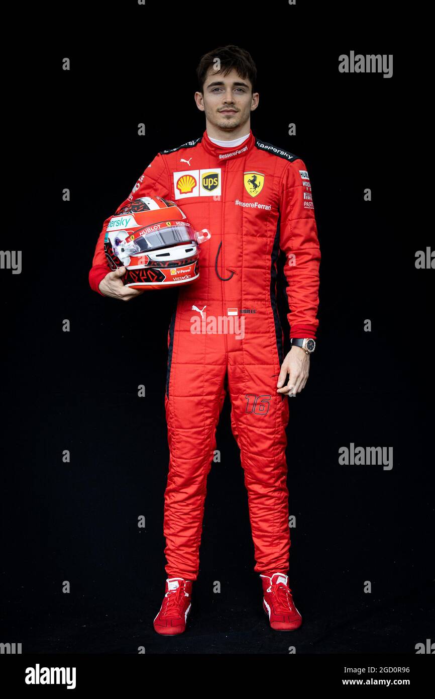 Charles Leclerc (mon) Ferrari. Grand Prix d'Australie, jeudi 12 mars 2020. Albert Park, Melbourne, Australie. Banque D'Images